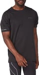 2XU Men's Light Speed Tech Tee Short Sleeve T-Shirt, Black/Black Reflective, S