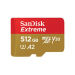 Sandisk Extreme microSDXC 512GB+SD 190MB/s