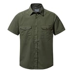Craghoppers Men's Kiwi Short Sleeve Shirt, Cedar, S
