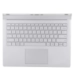 Yeepin Portable Office Replacement Keyboard for surface Book 1 1704, Multifunctional Notebook Laptop Keyboard for Surface Book, Silver