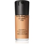 MAC Cosmetics Studio Fix Fluid SPF 15 24HR Matte Foundation + Oil Control Matterende foundation SPF 15 Skygge NC37 30 ml