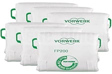 Vorwerk Folletto K0354 Lot de 6 sacs filtrants d'origine FP200 pour Folletto VK200/VK220 S, microfibre
