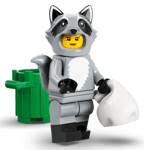 LEGO® Minifigur 71032 Raccoon Costume Fan