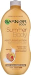 Garnier Summer Body Gradual Self Tan Moisturiser Dark, Hydrating Tanning Lotion