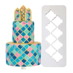 Geometric MultiCutter Moroccan Lantern Set of 3 Cake Cupcake Decorating 