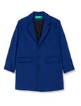 United Colors of Benetton Men's Coat 2YDTUN012, Blue 97C, 58