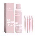 Hårborttagningsspray för ansiktsrakning, hårborttagningsspray för dermaplaning, dermaplaning ansiktsspray för att ta bort oönskat hår Band knife