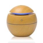 Herzberg Luftfuktare Aroma Oil Diffuser Lätt trä
