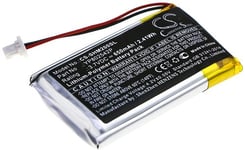 Kompatibelt med Sena SMH-10S, 3.7V, 650 mAh