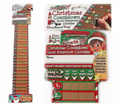 Naughty Elf Advent Calendar Scratch Off Christmas Countdown Kid Novelty Elves UK