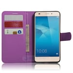 huawei Huawei GT3 PU Wallet Case Purple