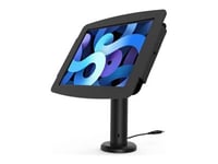 Compulocks Ipad Pro 12.9" (3 - 6Th Gen) Space Enclosure Tilting Stand 8" - Monteringssats (Hölje, Stångställ) - För Surfplatta - Låsbar - Höggradig Aluminium - Svart - Skärmstorlek: 12.9" - För Apple 12.9-Inch Ipad Pro