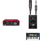 Focusrite Scarlett Solo Music Creator Bundle - Including a Novation Launchkey Mini and Two ADAM Audio T5Vs