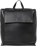 Calvin Klein Women CK DAILY BACKPACK PEBBLE, Ck Black, One Size