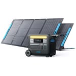 Anker SOLIX F2000 767 PowerHouse Power Station Battery 2x 200w 531 Solar Panels