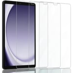 3-Pack SAMSUNG TAB A9 Skärmskydd - Härdat Glas 9H - Super kvalitet 3D