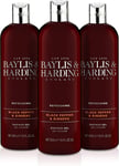 Baylis & Harding Black Pepper & Ginseng Moisturising Shower Gel for Men, 500 Ml