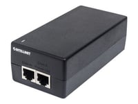 Intellinet Gigabit Ultra Poe+ Injector, 1 X 60 W Port, Ieee 802.3Bt And Ieee 802.3At/Af Compliant, Plastic Housing - Strömtillförsel - Ac 100-240 V - 60 Watt - Utgångskontakter: 1