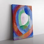 Big Box Art Robert Delaunay Forms Canvas Wall Art Print Ready to Hang Picture, 76 x 50 cm (30 x 20 Inch), Multi-Coloured