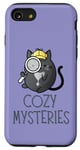 iPhone SE (2020) / 7 / 8 Cozy Mysteries | Cute Cat Cozy Murder Mystery Cat Detective Case
