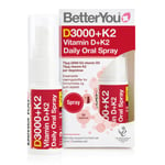 BetterYou D3000+K2 Vitamin D+K2 Oral Spray
