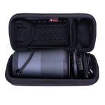 XANAD Case for Bose SoundLink Revolve+ Bluetooth Speaker,Hard EVA Storge Bag compatible for Series II and Series I- Black(Black Lining)