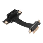 PCIe X1 Riserkabel Dubbel 90 Grader Höger Vinkel PCIe 3.0 X1 Till X1 Förlängningskabel 8gbps Pci 1x Riser