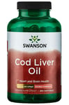 Swanson - Cod Liver Oil, 700mg Double-Strength - 250 softgels