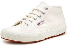 Superga Unisex 2754-cotu Hi Top Sneakers, White White 901, 3 UK