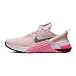 Nike UK 2.5 Metcon 8 Women's Flyease Barely Rose/ Cave Purple New