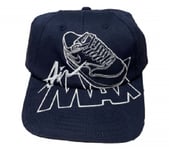 NIKE Air Max Trainer Cap Navy White Mens Adjustable NEW Strap Back Baseball cap