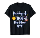 Boy 2nd Birthday Rocket Daddy Mr 2 Moon Spaceman Bday Party T-Shirt