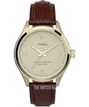 Timex Waterbury Heritage WoMens Brown Watch TW2U97800 Leather (archived) - One Size