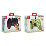 Manettes pour console Nintendo Switch iConic - Bowser & Manette pour Nintendo Switch iConic - Yoshi