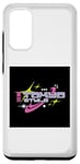 Galaxy S20 Tokyo Style (lavender text against black background) Case