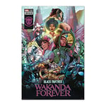 Poster officiel Marvel Black Panther Wakanda Forever - 91 x 61,5 cm - Expédié enroulé - Marvel - Posters cool - Poster d'art - Posters & Prints - Affiches murales