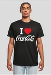 Urban Classics Coca Cola I Love Coke Tee (XXL,white)