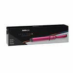 Babyliss Pro Spectrum 34mm Hair Curling Tong Conical Wand Iron - Pink Shimmer