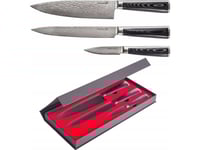 Knife Set G21 Damascus Premium 6002250 3 Pcs.