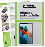 dipos I Screen Protector matte compatible with Samsung Galaxy Tab S7 LTE Protection Films