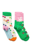 Happy Socks 2-Pack Kids Poodle & Flowers Socks Multi/patterned