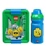 Lego - Lunsjsett ikonisk gutt blå/grønn
