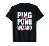 Ping Pong Wizard Player Champion TShirt Office Table Tennis T-Shirt