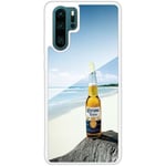 Huawei P30 Pro Vitt Mobilskal Med Glas Corona