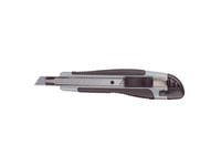 Hobbykniv 9Mm Låsbar & Gummigreb - (24 Stk.)