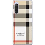 Sony Xperia 10 V Genomskinligt Skal Burberry