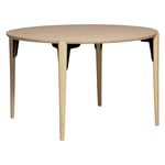 Dan-Form - Paragon Matbord Runt 120 cm Vitoljad Ek