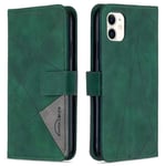 ROSEHUI Wallet Case for iPhone 11 Pro Max Premium PU Leather Magnetic Closure Handbag Phone Case Kickstand Card Holder Slots TPU Shockproof Flip Cover for iPhone 11 Pro Max Green