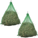 vidaXL Hay Nets 2 pcs Round 0.75x0.75 m PP Durable