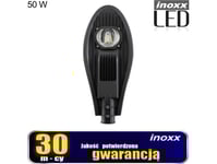 Nvox Industriell Ledad Gatulampa 50W Ip65 5000Lm Neutral 4000K
